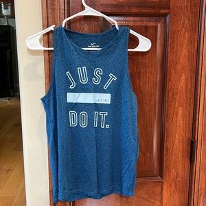 XS Blue Nike tank top